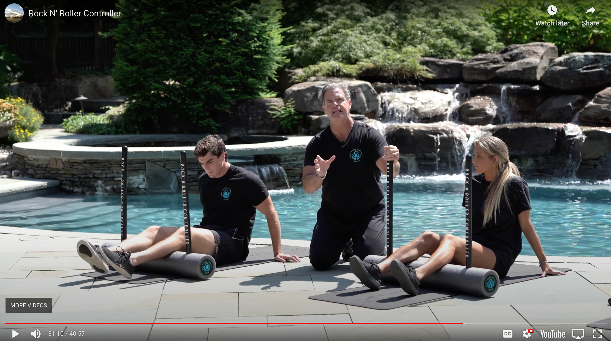 Load video: Seated Gluteus Maximus and Medius Stretch